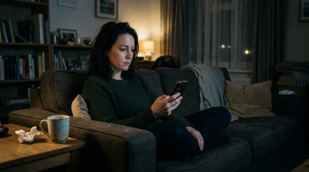 Lupa digital sobre uma cadeia de blocos blockchain revelando conexões